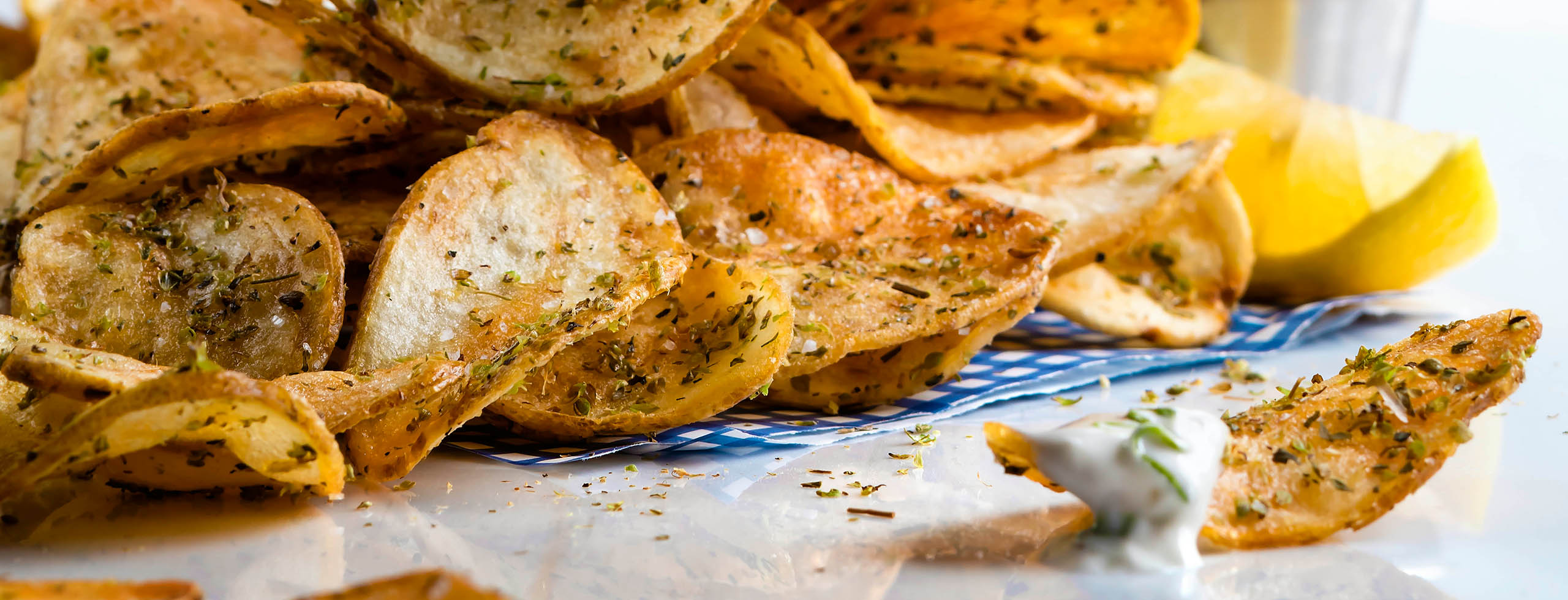 Croustilles à la méditerranéenne