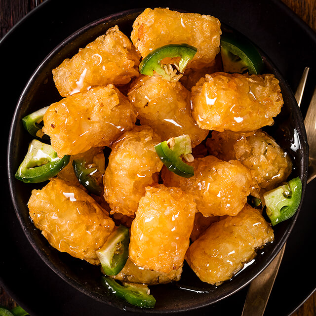 Bouchées miel et jalapeño