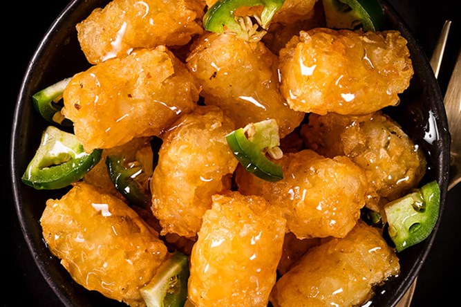 Bouchées miel et jalapeño