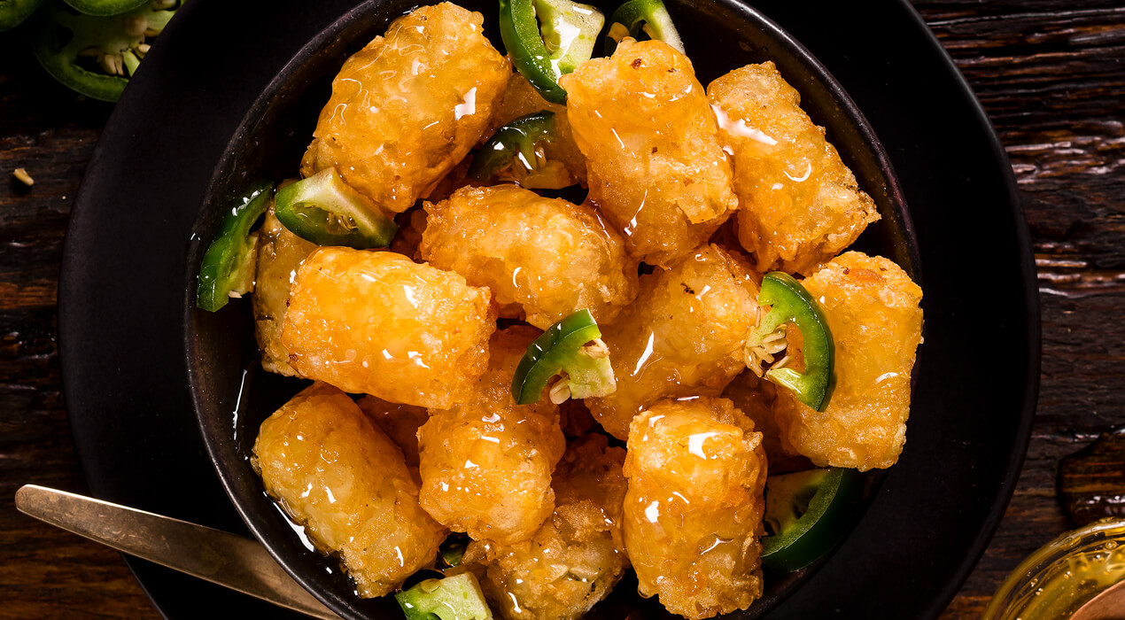 Honey Jalapeño Tots