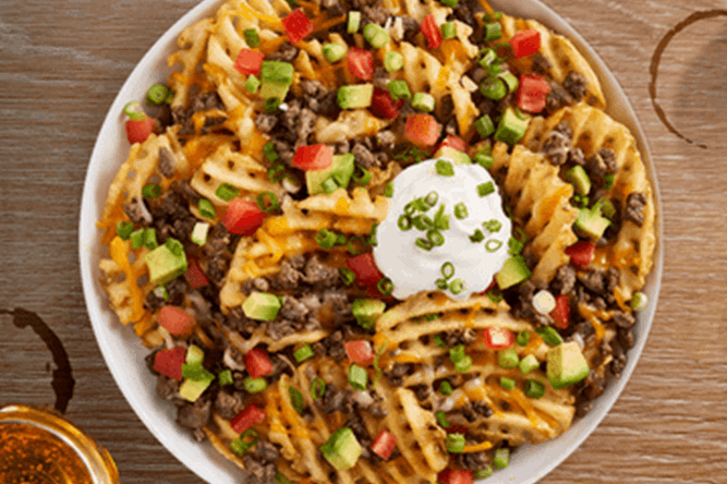 Touché de frites façon taco