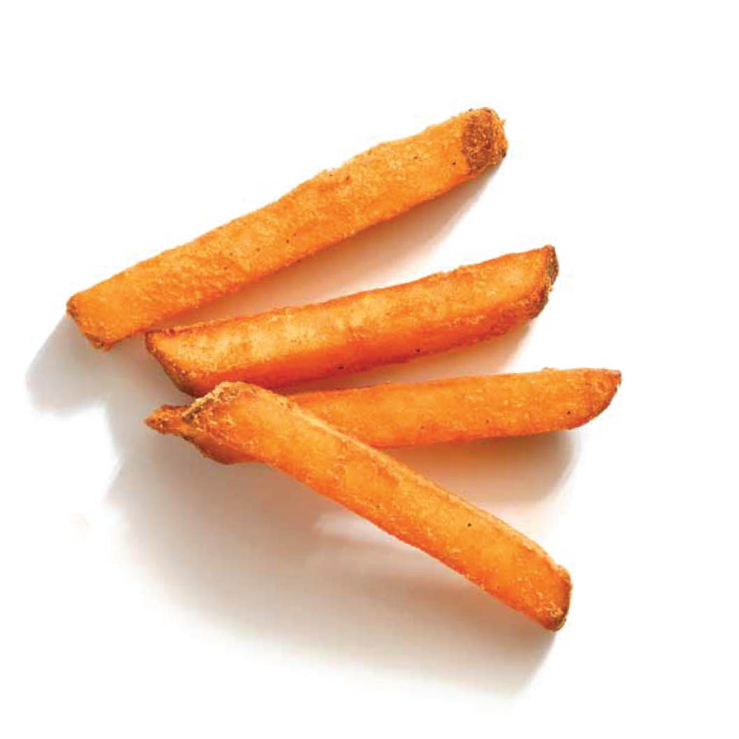 McCain® Crispy Bakeable Seasoned Skin-On Fries 1/2" XL McCainMD Frites au four croustillantes avec pelure assaisonnées EL 1/2 po