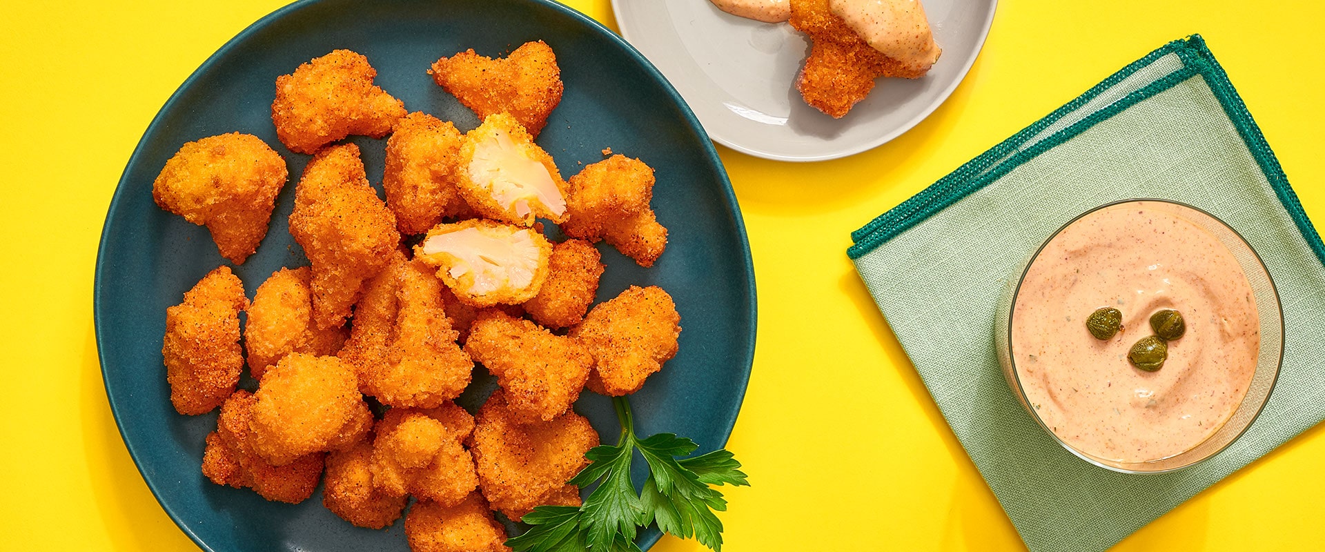 Cajun Cauliflower Wings