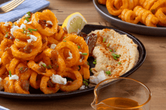 Honey-Hummus “Haystack”