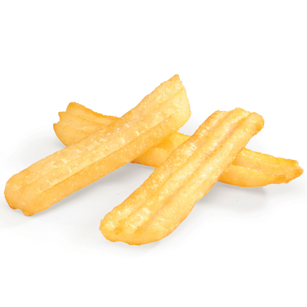 McCain ®Thin Coated Crinkle Steak Cut 5/16" x 11/16" Fries PXL McCain ®Thin Coated Crinkle Steak Cut 5/16" x 11/16" Fries PXL