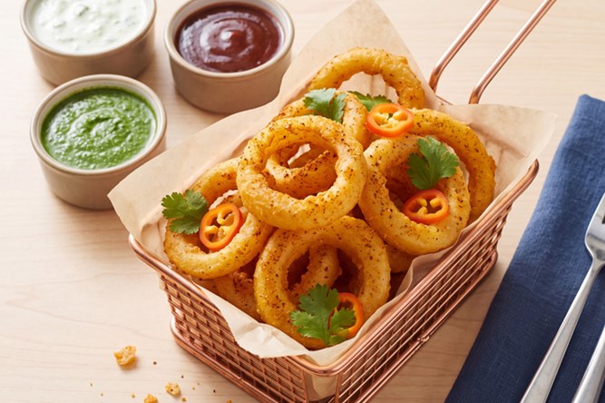 Bombay Masala Onion Rings