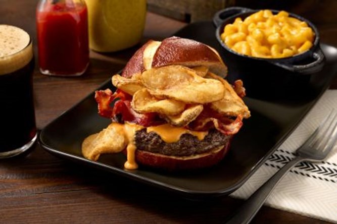 Bacon Beer Cheeseburger Cheeseburger bacon et bière façon