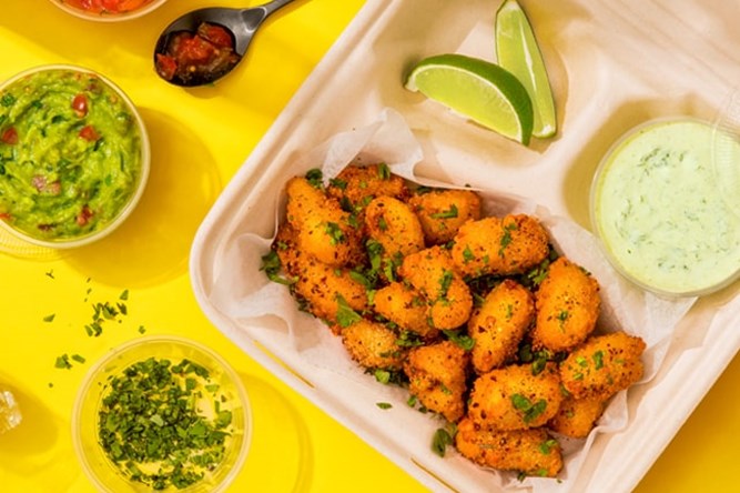 Chili Lime Cheese Curds Fromage en grains chili et lime