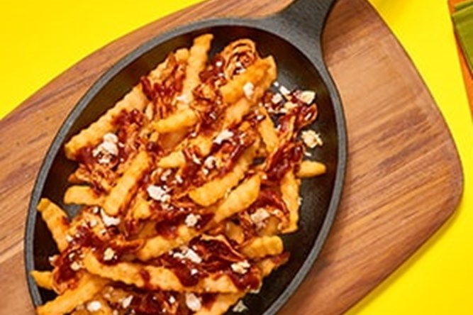 Poutine à la mexicaine