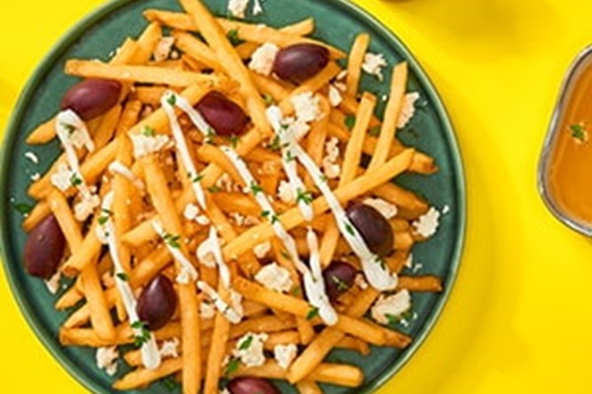 Frites à la grecque
