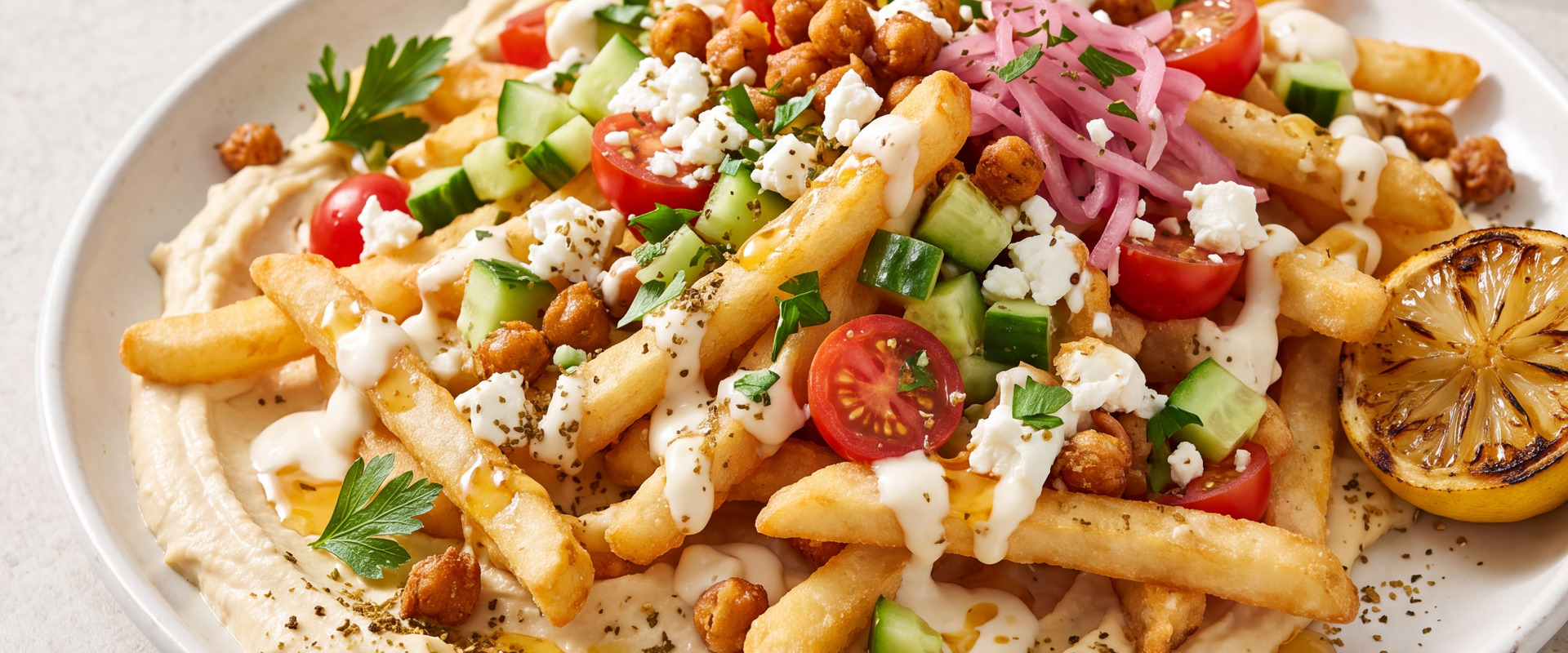 Mezze Loaded Fries