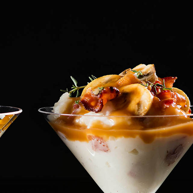 Red Skin Garlic Mash-Tini