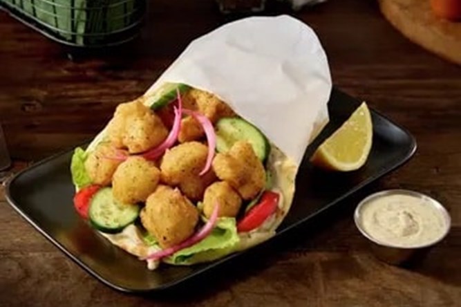 Cauli Shawarma Wrap Wrap au chou-fleur style shawarma