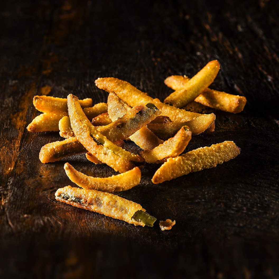 McCain Battered Spicy Pickle Fries McCain Frites de cornichon épicées en pâte à frire