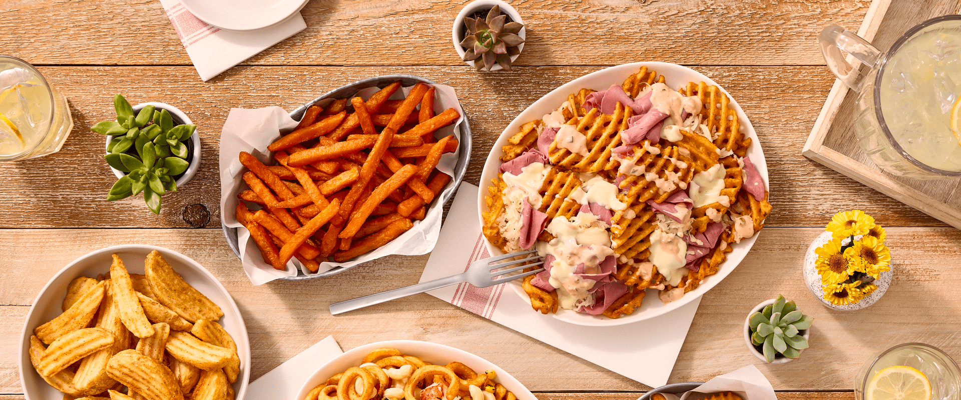 Loaded Reuben Fries