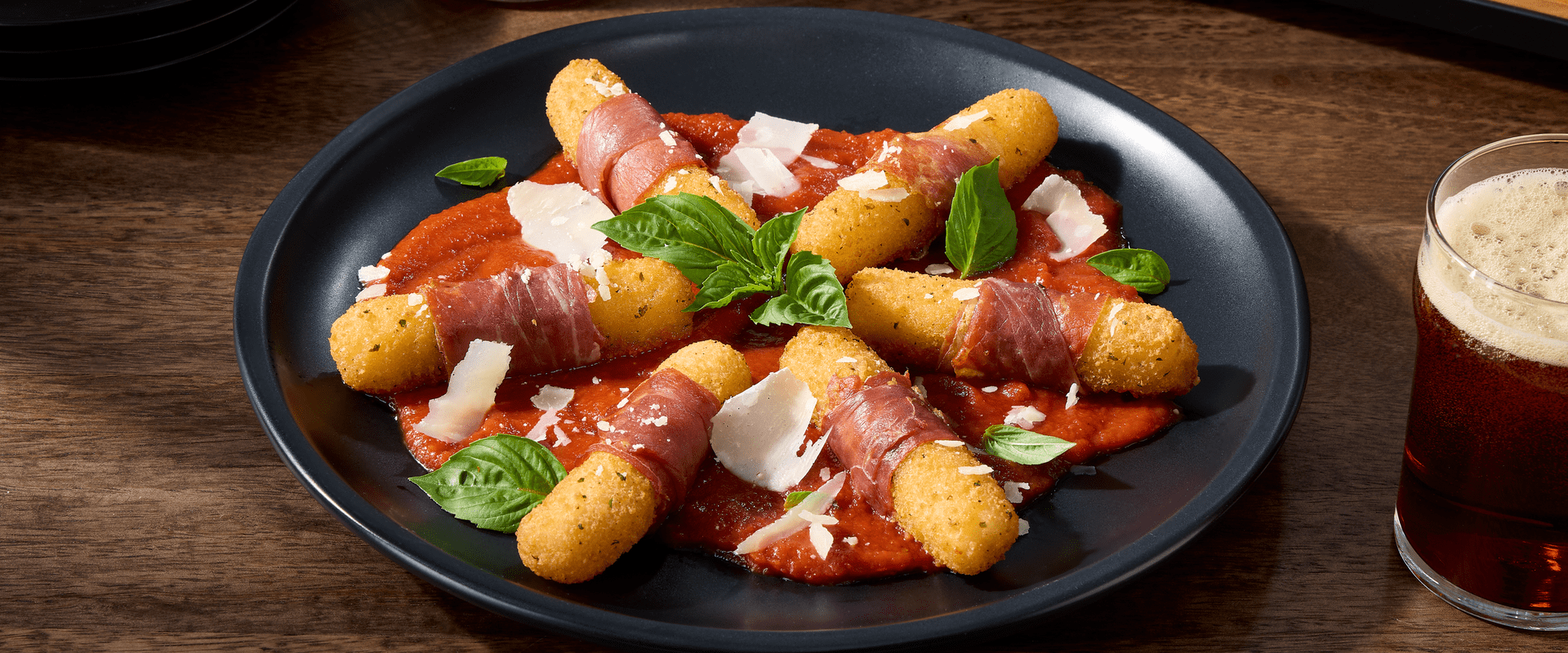 Crispy Prosciutto Mozzarella