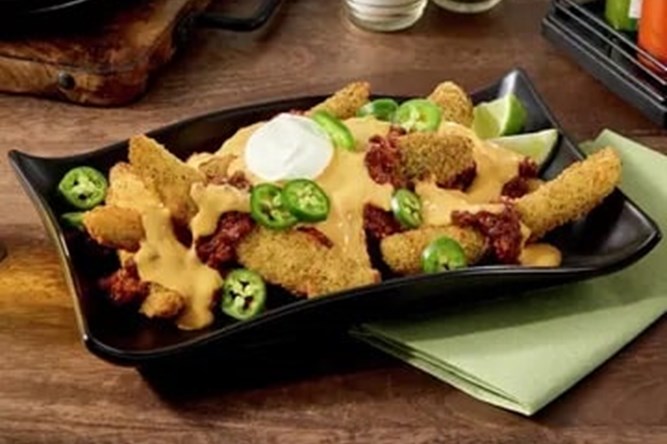 Pub Pickle Nachos Cornichons style Nachos de Pub