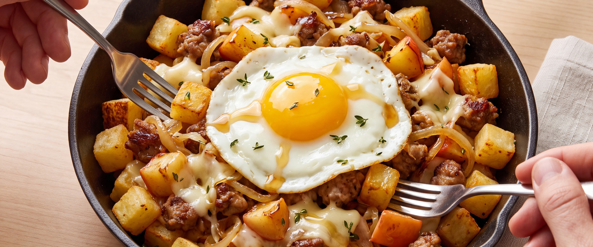 Maple Apple Breakfast Hash