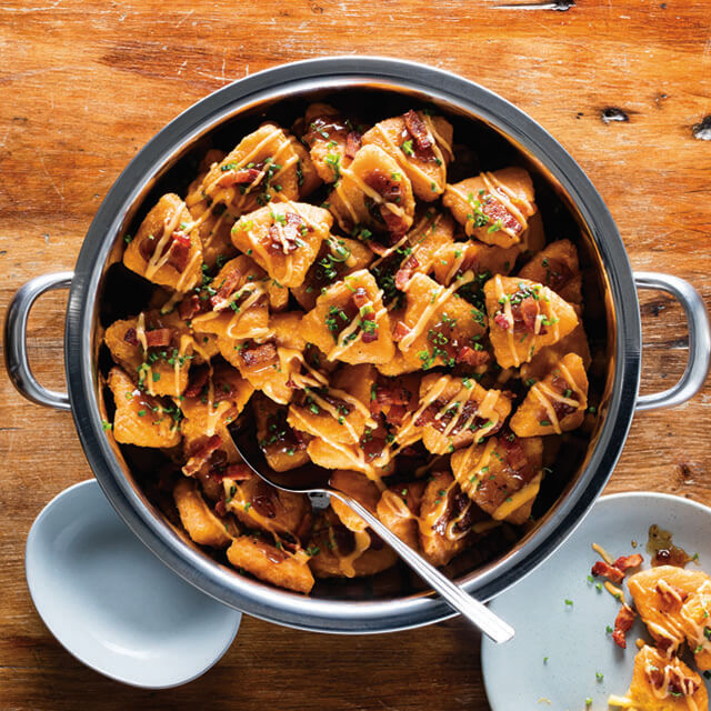 Fondant au macaroni au fromage